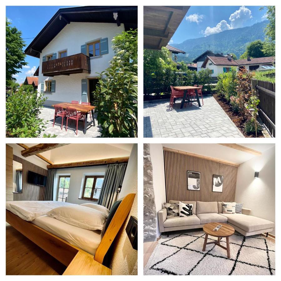 Neu - Ferienhaus Moritz & Josie Zur Alleinnutzung Ohlstadt Exteriör bild