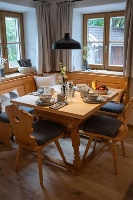 Neu - Ferienhaus Moritz & Josie Zur Alleinnutzung Ohlstadt Exteriör bild