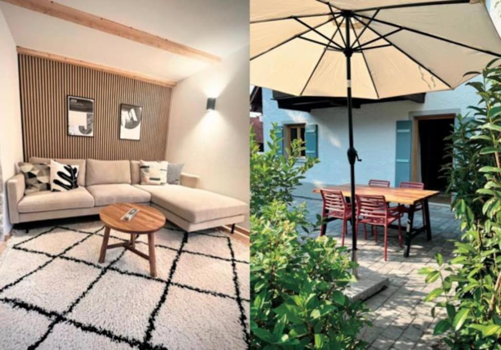Neu - Ferienhaus Moritz & Josie Zur Alleinnutzung Ohlstadt Exteriör bild